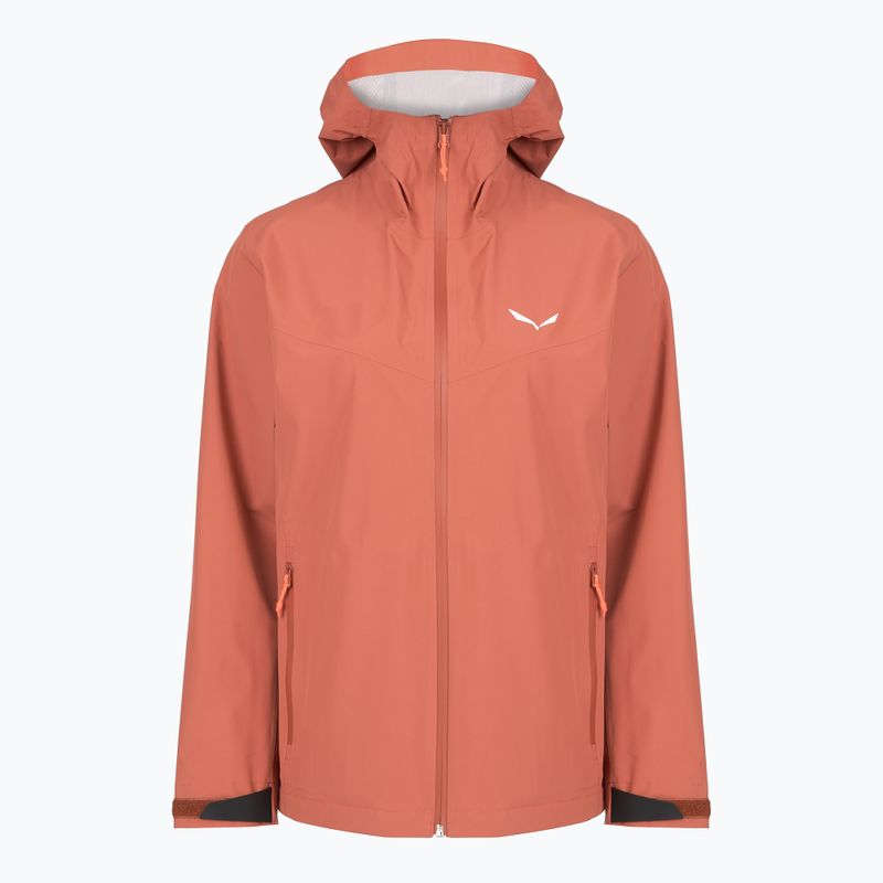 Damen-Regenjacke Salewa Puez Aqua 4 PTX 2.5L etruscan red