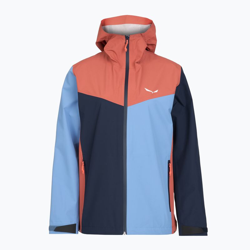 Damen-Regenjacke Salewa Puez Aqua 4 PTX 2.5L etruscan red/muli