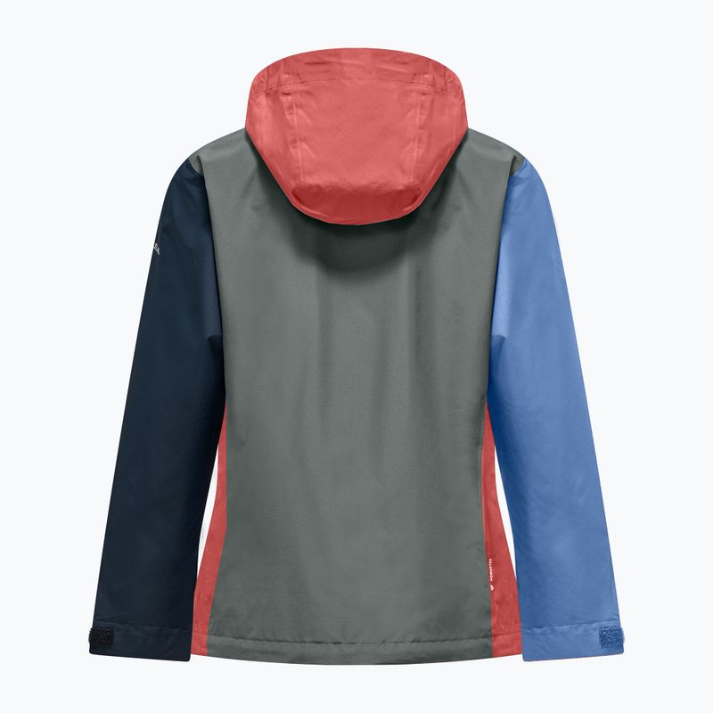 Damen-Regenjacke Salewa Puez Aqua 4 PTX 2.5L etruscan red/muli 2