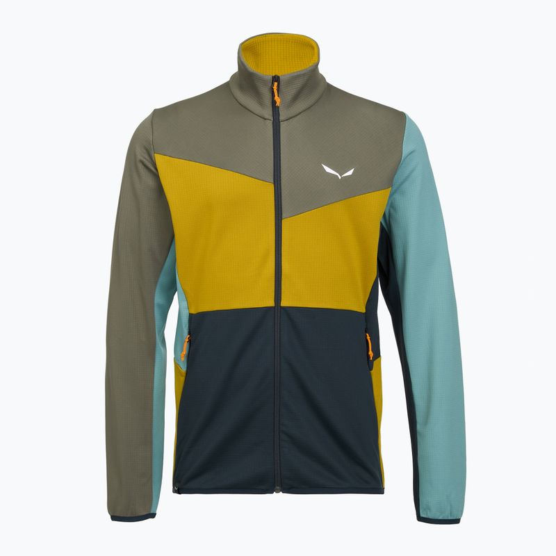 Herren Trekkingpullover Salewa Puez Cammio PL faded green/multi