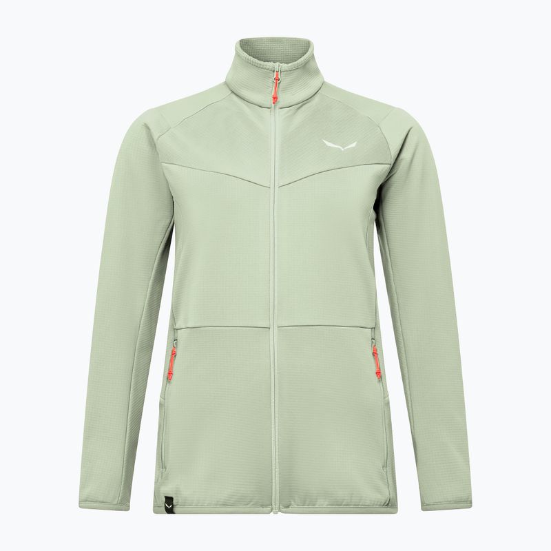 Damen-Trekkingsweatshirt Salewa Puez Cammio PL Pastel Green
