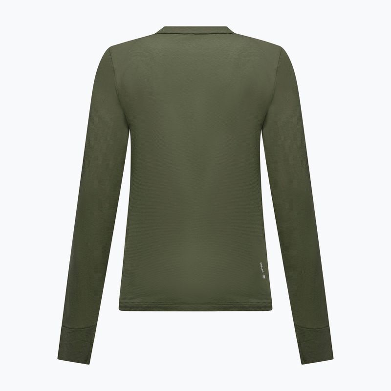 Damen-Trekking-Longsleeve Salewa Puez Dry dark olive 2
