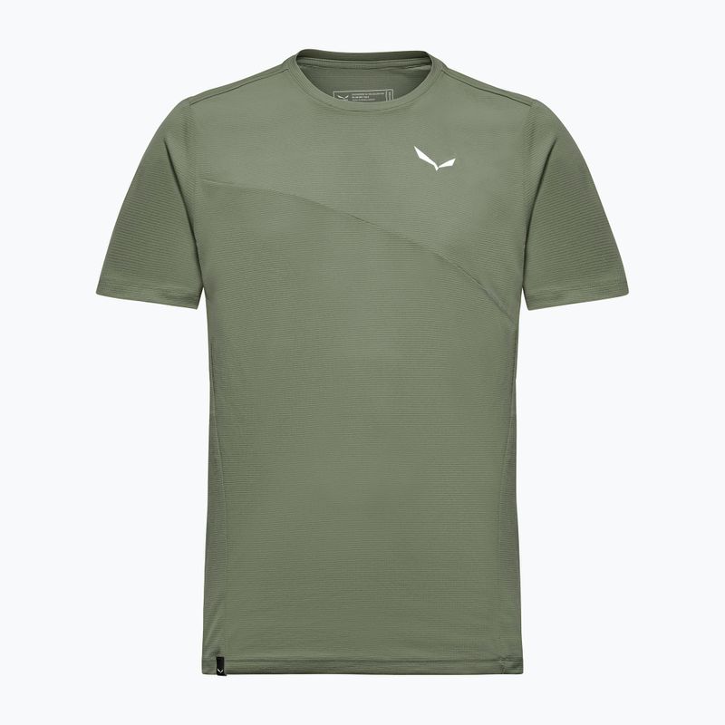 Herren-Trekking-T-Shirt Salewa Puez Sporty Dry faded green