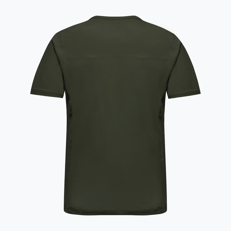 Herren-Trekking-T-Shirt Salewa Puez Sporty Dry dark olive 2