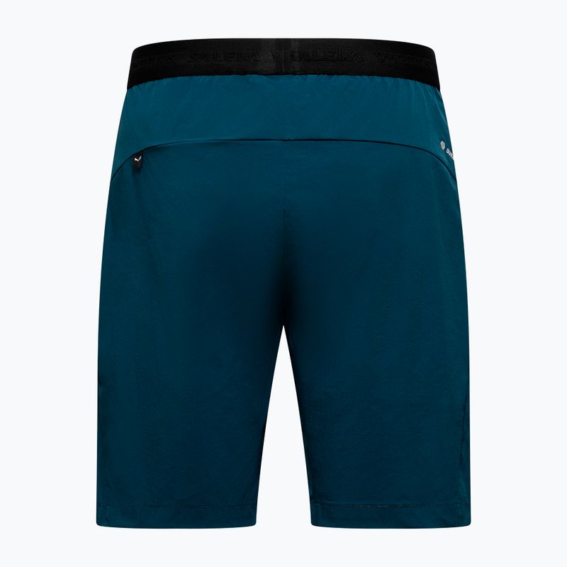 Herren-Trekking-Shorts Salewa Puez 4 pond blue 2
