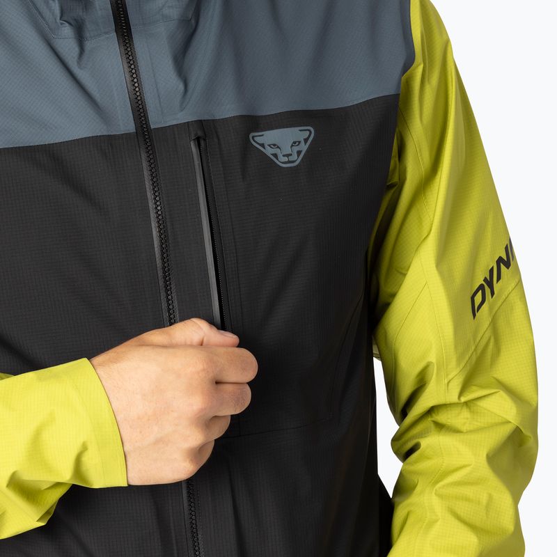 Herren-Regenjacke  DYNAFIT Traverse 3L black out cinder/0720 3