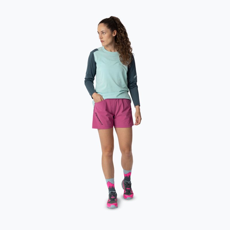 Damen-Trekking-Shorts DYNAFIT Traverse Hybrid magenta/6A70 2
