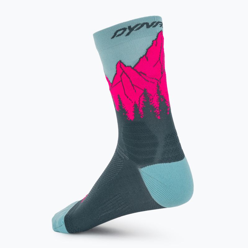 Socken DYNAFIT Traverse Crew cinder pink glo/6070 2