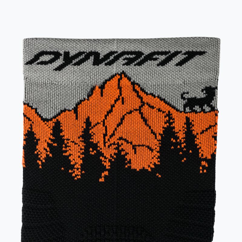 Skisocken DYNAFIT Traverse Mid black out ultra orange/4220 3