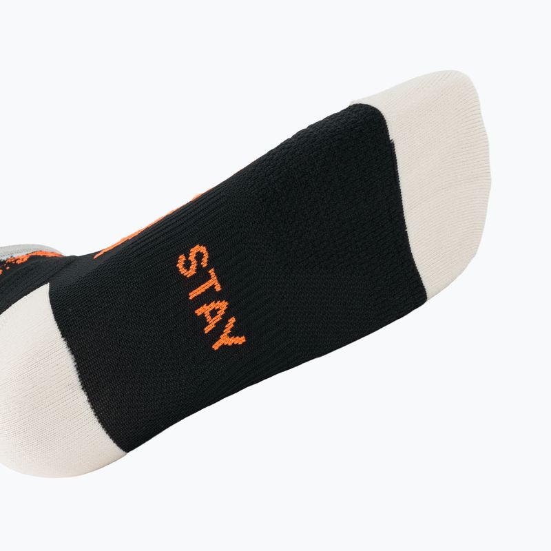 Skisocken DYNAFIT Traverse Mid black out ultra orange/4220 5
