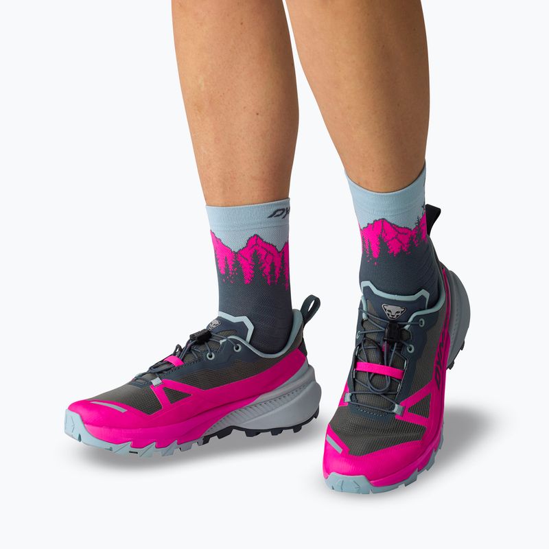 Skisocken DYNAFIT Traverse Mid cinder pink glo/6070 2