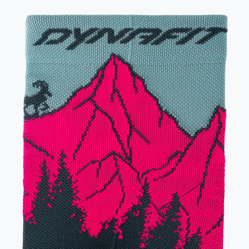 Skisocken DYNAFIT Traverse Mid cinder pink glo/6070 3