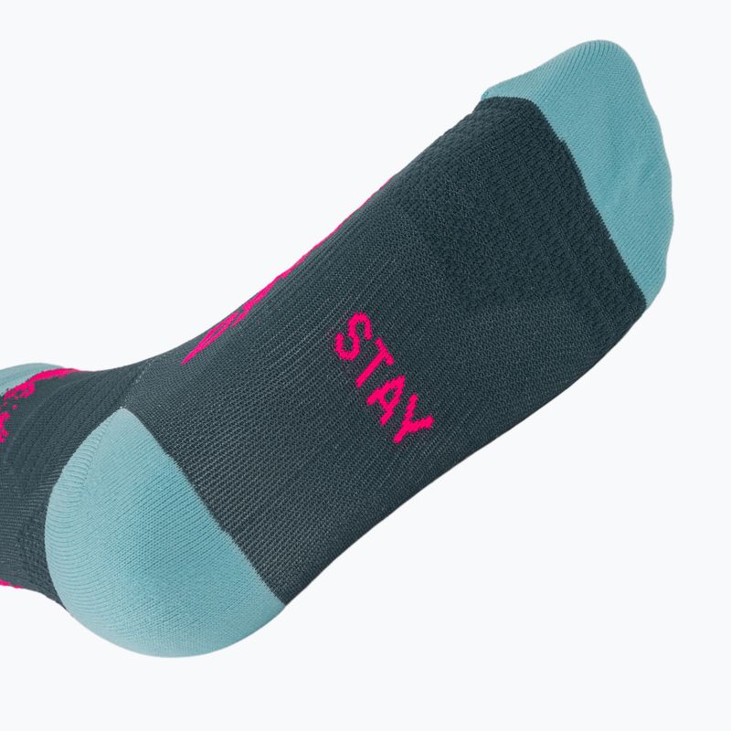 Skisocken DYNAFIT Traverse Mid cinder pink glo/6070 5