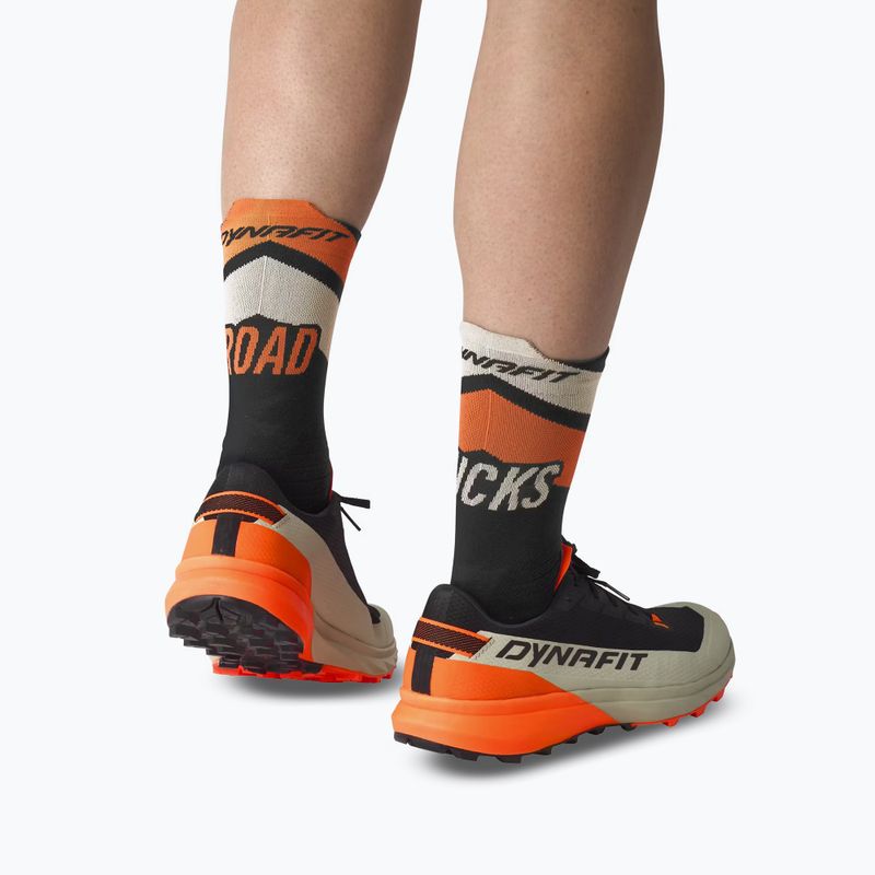 Socken DYNAFIT Ultra Crew black out ultra orange/4220 8