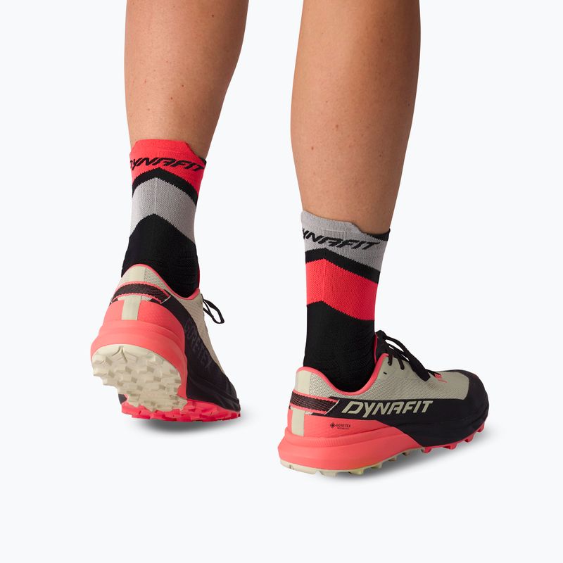 Socken DYNAFIT Ultra Mid black out ultra coral/6A10 4