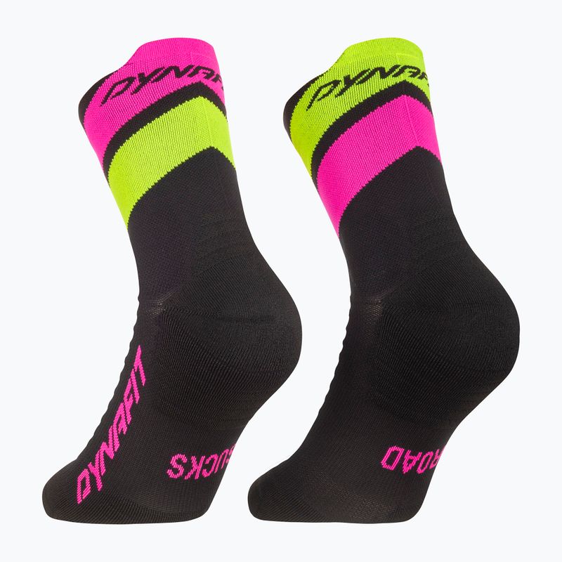 Socken DYNAFIT Ultra Mid black out pink glo/6070 6