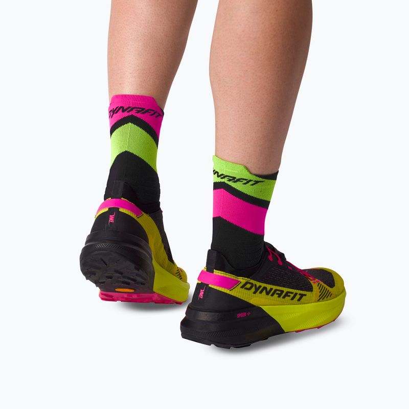 Socken DYNAFIT Ultra Mid black out pink glo/6070 8