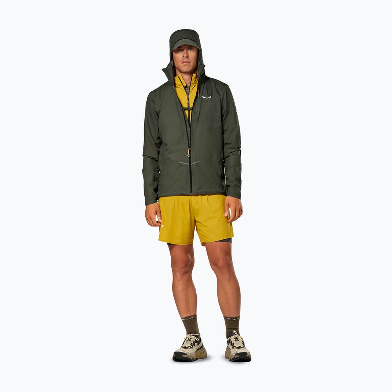 Herren-Regenjacke Salewa Pedroc 2 PTX 2.5 Light faded green 2