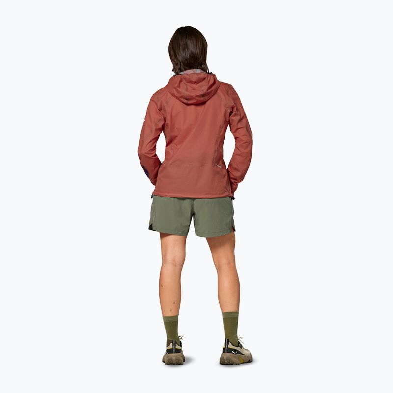 Damen-Regenjacke Salewa Pedroc 2 PTX 2.5 Light etruscan red 3