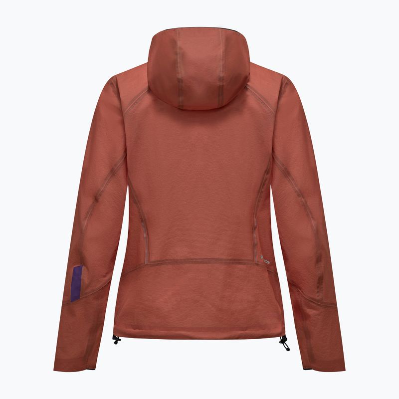 Damen-Regenjacke Salewa Pedroc 2 PTX 2.5 Light etruscan red 10
