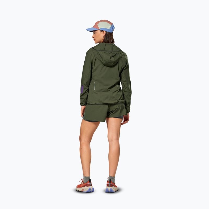 Damen-Windjacke Salewa Pedroc Wind HD Light dark olive 3