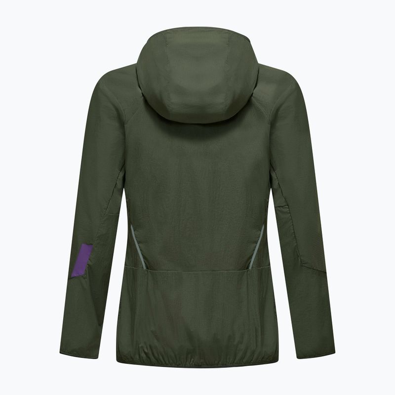 Damen-Windjacke Salewa Pedroc Wind HD Light dark olive 8