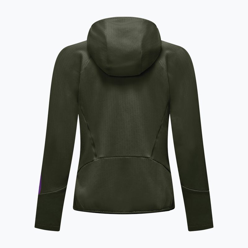 Damen-Windjacke Salewa Pedroc PL 3 HD dark olive 2