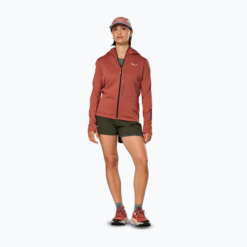 Damen-Windjacke Salewa Pedroc PL 3 HD etruscan red 2