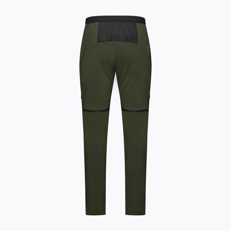 Herren-Trekkinghose Salewa Pedroc 3 DST 2IN1 dark olive 8