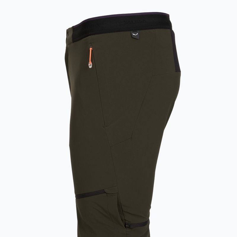 Herren-Trekkinghose Salewa Pedroc 3 DST 2IN1 dark olive 4