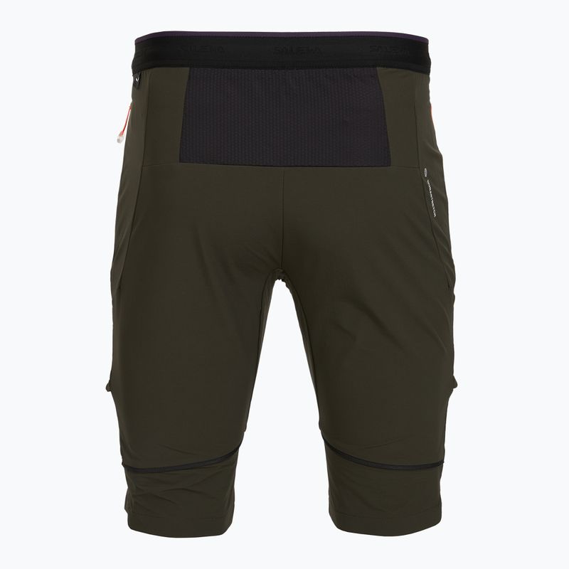 Herren-Trekkinghose Salewa Pedroc 3 DST 2IN1 dark olive 6