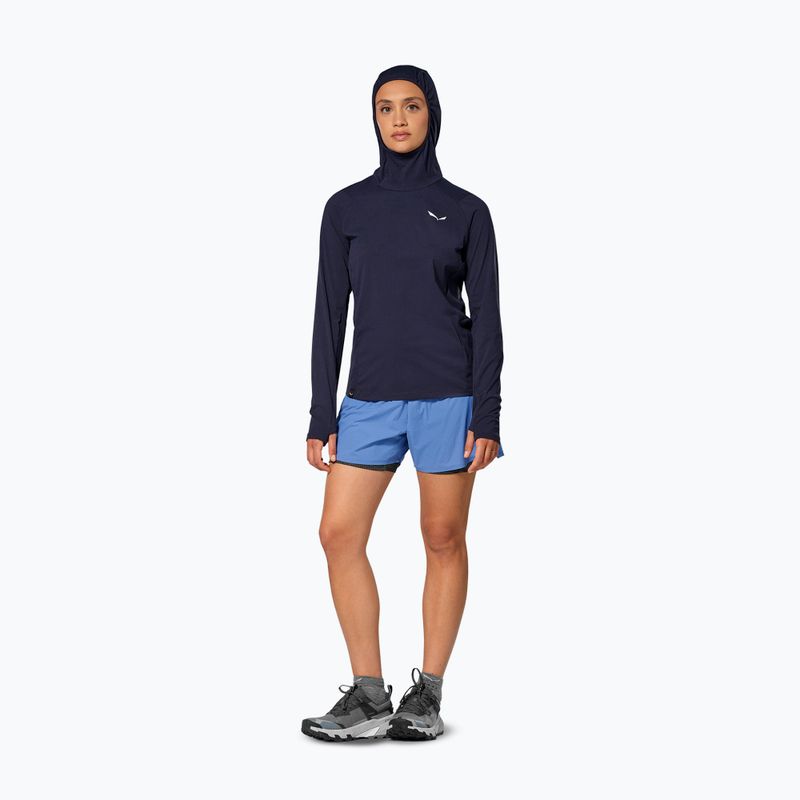 Damen-Trekking-Shorts Salewa Pedroc DST 2IN1 morning blue int/0870 2