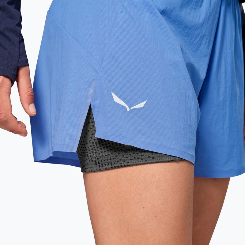 Damen-Trekking-Shorts Salewa Pedroc DST 2IN1 morning blue int/0870 4