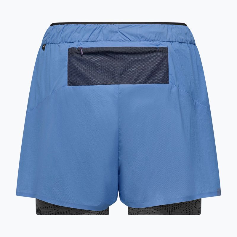 Damen-Trekking-Shorts Salewa Pedroc DST 2IN1 morning blue int/0870 7