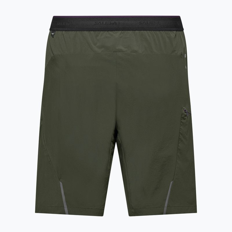 Herren-Trekking-Shorts Salewa Pedroc 4 DST Cargo dark olive/0910 8