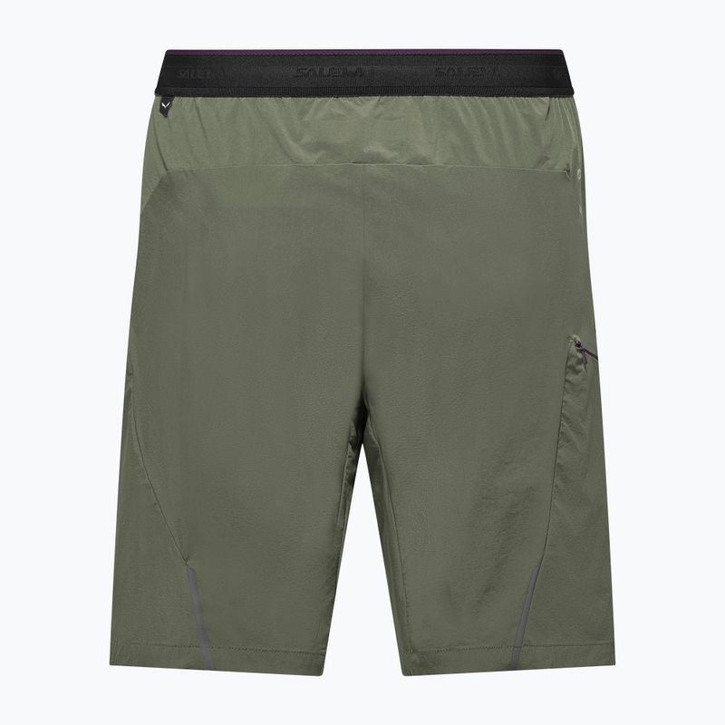 Herren-Trekking-Shorts Salewa Pedroc 4 DST Cargo faded green 2