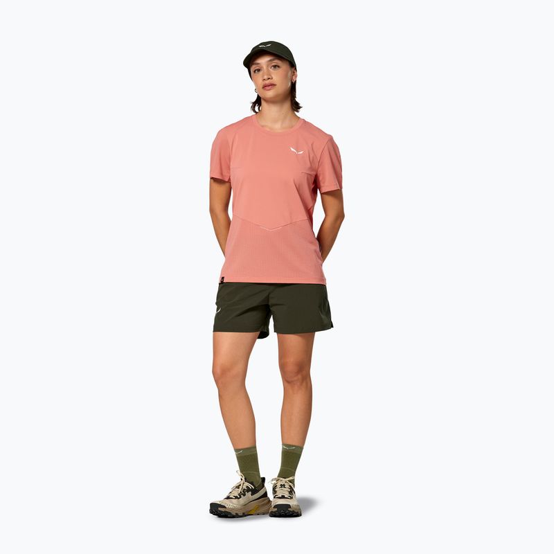Damen-Trekking-Shorts Salewa Pedroc DST Light dark olive 2