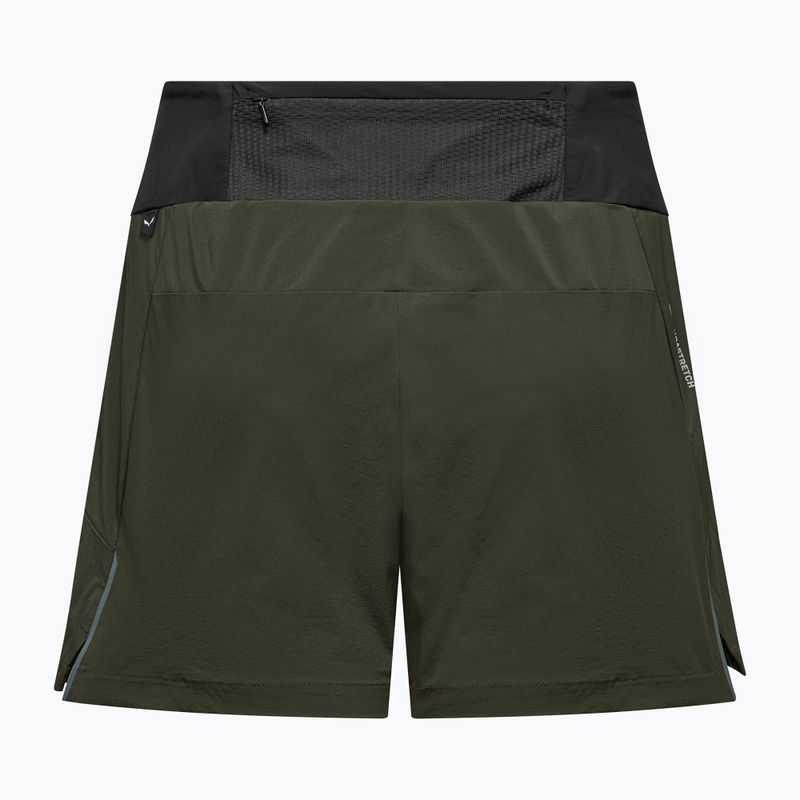 Damen-Trekking-Shorts Salewa Pedroc DST Light dark olive 6