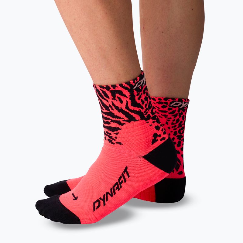Socken DYNAFIT Run Wild Mid ultra coral/0910 6