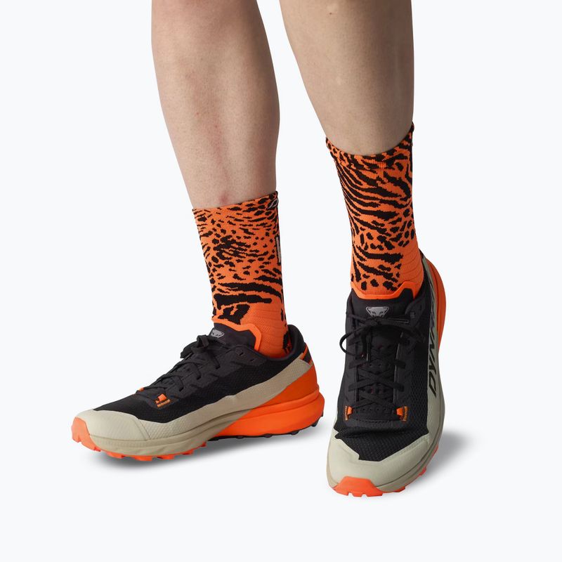 Socken DYNAFIT Run Wild Crew ultra orange 2