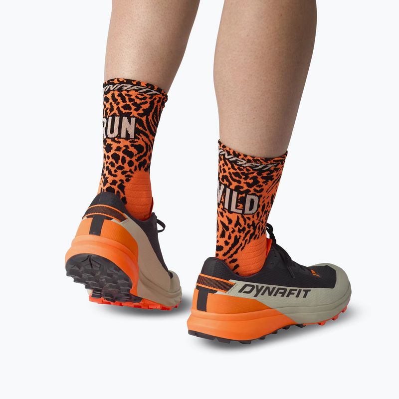 Socken DYNAFIT Run Wild Crew ultra orange 3