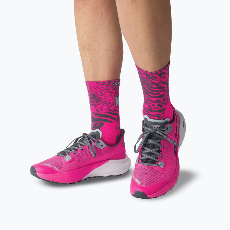 Socken DYNAFIT Run Wild Crew pink glo 6