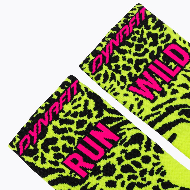 Socken DYNAFIT Run Wild Crew ultra yellow 3