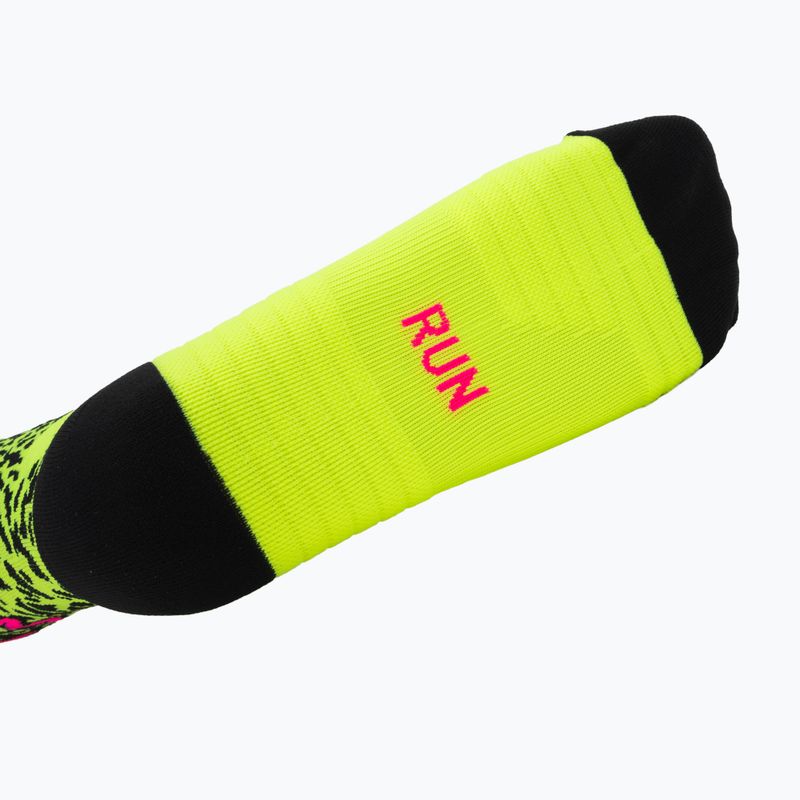 Socken DYNAFIT Run Wild Crew ultra yellow 4