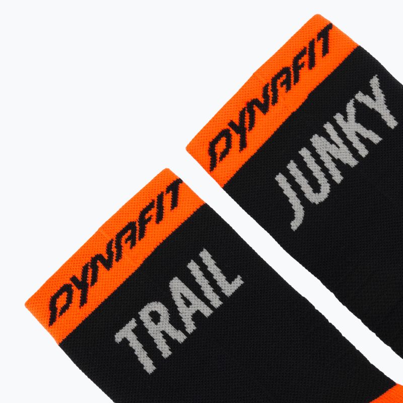 Socken DYNAFIT Trail Mid black out ultra orange/4220 3