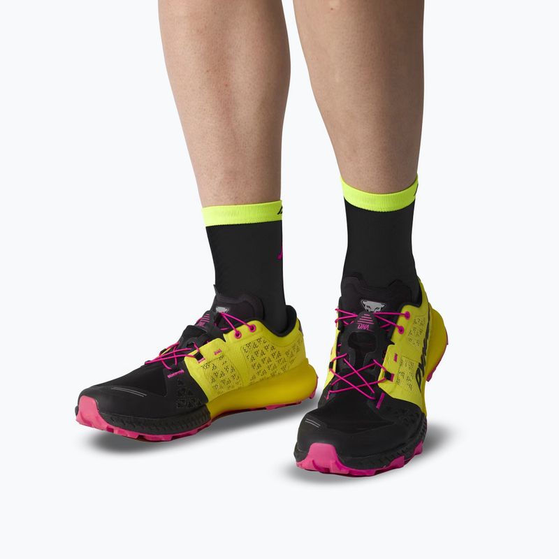 Socken DYNAFIT Trail Mid black out ultra yellow/5A30 6