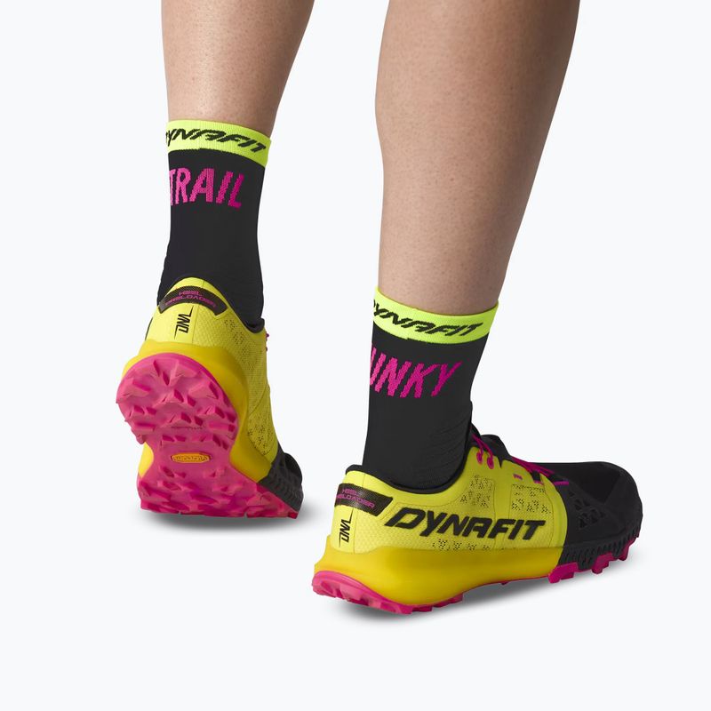 Socken DYNAFIT Trail Mid black out ultra yellow/5A30 7