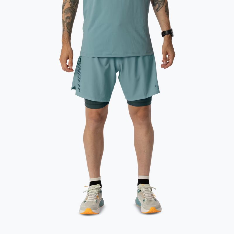 Laufshorts Herren DYNAFIT Alpine Pro 2IN1 smoke blue