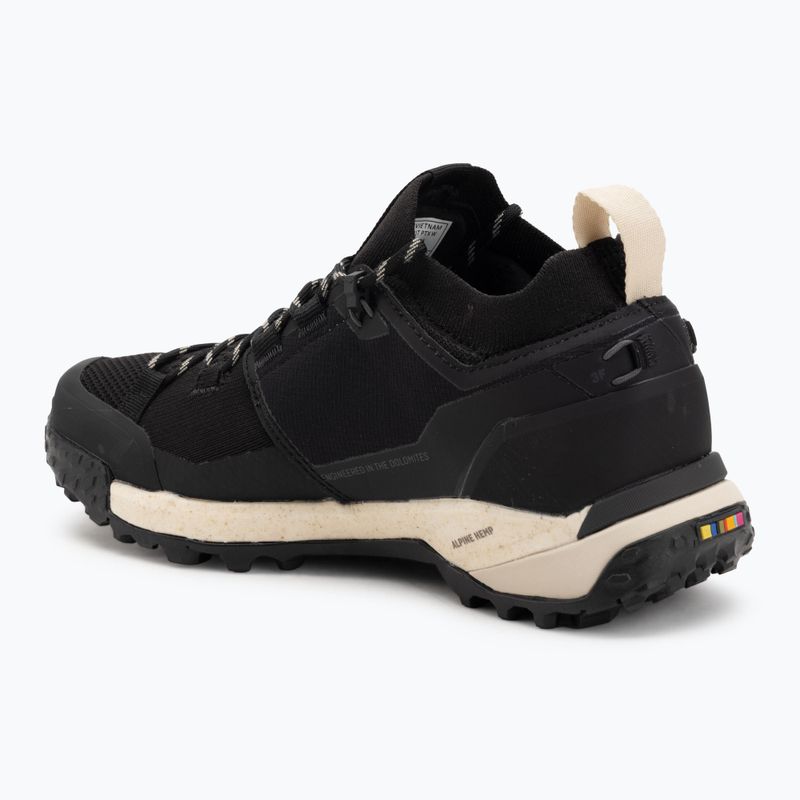 Damen-Trekking-Schuhe Salewa Puez 2 Knit Powertex black/black 3