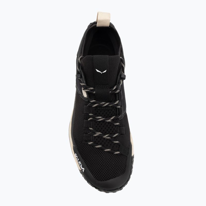 Damen-Trekking-Schuhe Salewa Puez 2 Knit Powertex black/black 5